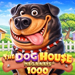 The Dog House Megaways 1000 Rottweiler mit Halsband
